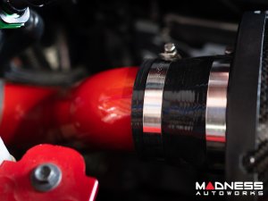 FIAT 124 Performance Air Intake System - MAXFlow - MADNESS - Red Powdercoated Finish